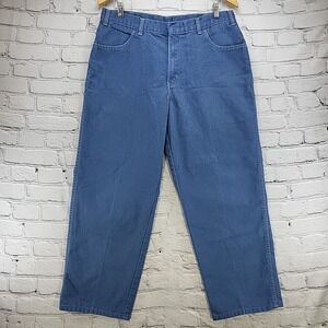 Towncraft Jeans Light Wash Blue Vintage Mens Sz 36 X 29